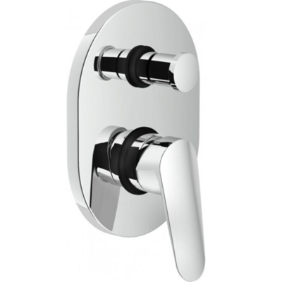 Miscelatore doccia incasso con deviatore Nobili Blues BS101100CR | Cromo - 2 Uscite