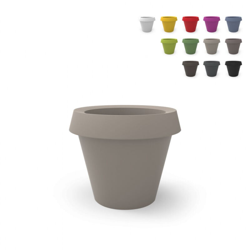 Slide - Vaso Giò Tondo-Grigio Tortora características