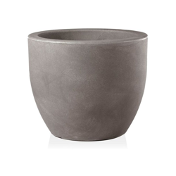 Vaso fioriera in resina TONDO VENETO Ø52 - CAPPUCCINO - TERAPLAST en oferta