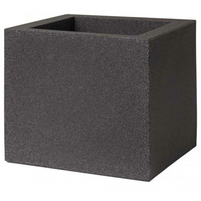 Fioriera KUBE VASO QUADRATO 30X30 - GRANITO - EURO3PLAST