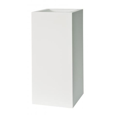 Fioriera KUBE HIGH VASO ALTO 30X30 - BIANCO - EURO3PLAST