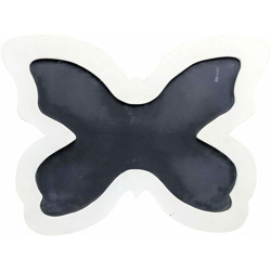 Lavagna Artigianale - Farfalla Colori Bianco en oferta