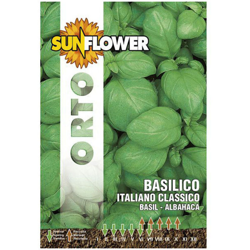 Sementi Basilico Italiano Classico Sunflower características
