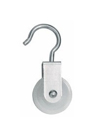 CARRUCOLA RUOTA NYLON mm 60 Pz.2 GEMAC
