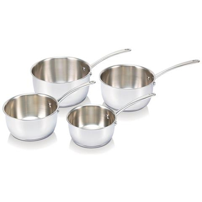 Set Di 4 Pentole In Acciaio Inox 14/16/18 / 20cm - 13516984