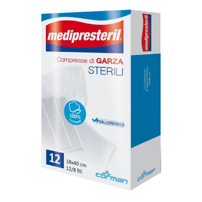 Medipresteril® Compresse di Garza Sterili  18 x 40 cm