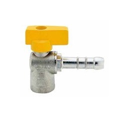 Rubinetto Squadra Metano 1/2" F Gemac