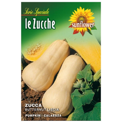 Sementi Zucca Butternut Liscia Sunflower
