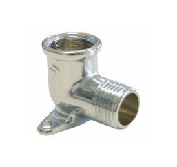 Gomito 90^ Flangiato Ottone Cr Mf1/2" Gemac
