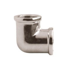Gomito 90^ Ottone Cromato Ff1/4" A6400 características