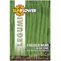 Sementi Fagiolino Nano La Victoire Sunflower características
