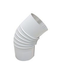 Gomito Alluminio Bianco Aperto 45^ 8 en oferta