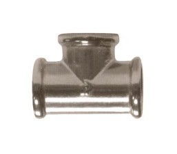 TE OTTONE CROMATO FFF 1/2" Pz.2 GEMAC