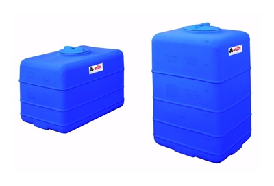 Serbatoio Acqua Cisterna In Polietilene Cubico Elbi 500 Lt Cb-500 Fuori Terra Orizzontale