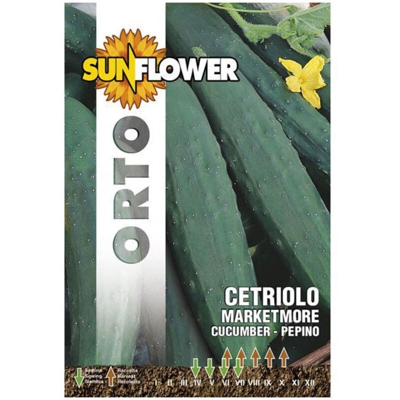 Sementi Cetriolo Marketmore Sunflower
