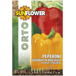 Sementi Misticanza Peperoni Sunflower en oferta