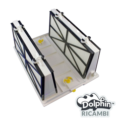Gruppo Coperchio inferiore con Cartucce Robot Piscina Dolphin precio