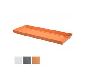 SOTTOVASO LOFLY CASE RETTANGOLARE cm 92x32 h 5,9 terracotta
