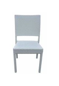 Sedia S-Rattan Bianco Vette 06239