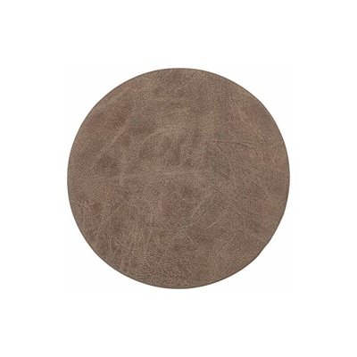 Sottovaso rotondo, 9,5 cm, 4 pezzi, caffè
