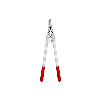 FELCO 11510051 11510051-Podadera 2 Manos aluminio Corte Recto Hasta 35 mm 200a-60, Argento/Rosso, Length 60 cm