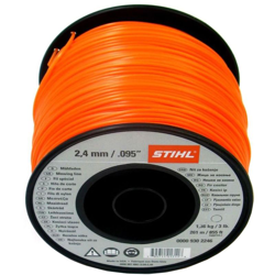 Bobina filo nylon tondo Stihl 2,4 mm da 253 metri per decespugliatore precio