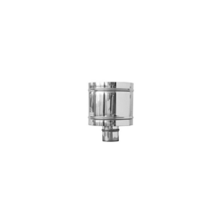 Fumaiolo 4 venti con base tonda zincato diam 300 mm per canne fumarie diankamin precio