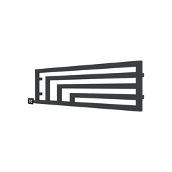 E. Scaldasalviette elettrico di 680mm di altezza e di 1780mm di larghezza. en oferta
