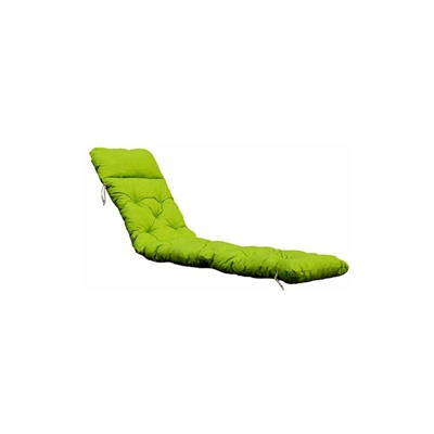Chicreat Cuscino per lettino, verde/giallo, 195 x 49 cm