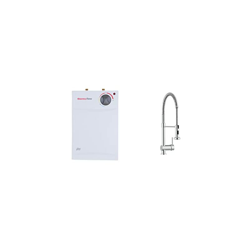 Thermoflow UT5SETOVALISPRO - Serbatoio da 5 litri + rubinetto a bassa pressione in effetto semi-Pro, 220 V, acciaio inox/bianco características