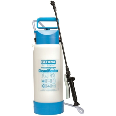 CleanMaster CM50 - Spruzzatore a pressione per pulizie, 5 litri - Gloria