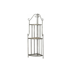 Siena Garden scaffale angolare Felina in ferro con effetto mosaico, 140Â cm, multicolore. en oferta