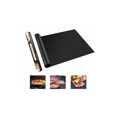 YOWAO BBQ Grill Mats antiaderente riutilizzabile â BBQ Mats per barbecue Grill a gas, forno Liners per fondo forno, teflon fogli facili da pulire per