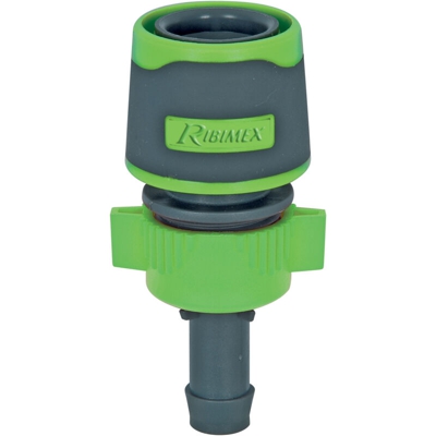 Raccordo rapido bimateriale con innesto scanalato