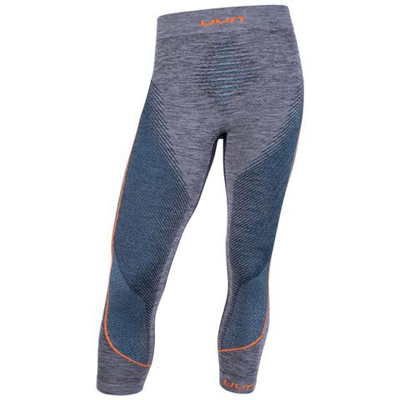 Pantalone Intimo Ambityon Uw Pants Medium Uomo - Nero Melange-arancio Xxl
