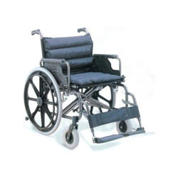 Carrozzina Extra Large - Seduta 55 Cm - Tessuto Nero características