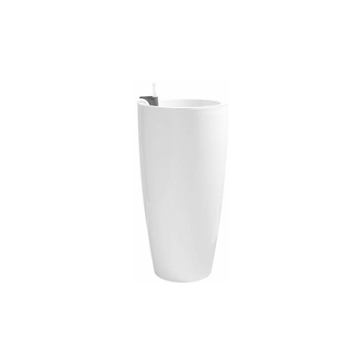 Vaso Autoirrigazione Santorini 65 cm Bianco