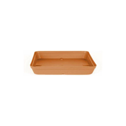 Artevasi Sottovaso Quadrato Capri, Terracotta Chiaro, 36 x 36 x 5.1 cm características