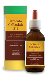 ARGENTO COLLOIDALE 314 100 ML FLOWERS OF LIFE precio