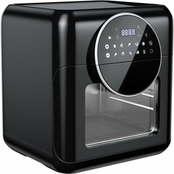 Friggitrice ad aria, forno ad aria calda con touch screen, friggitrice 1400W senza olio, friggitrice ad aria temperatura protezione surriscaldamento características