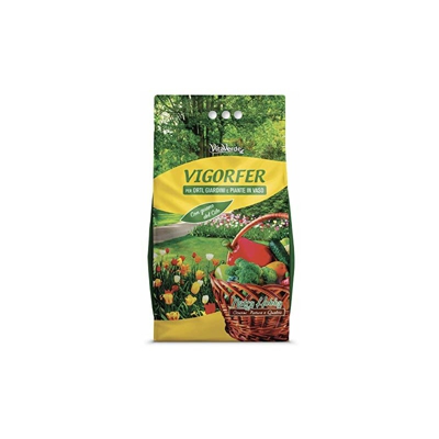 VIGORFER, concime per orti e giardini con guano, kg 5, Vitaverde