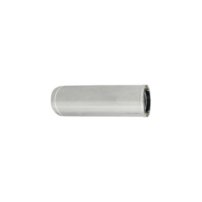 Tubo acciaio inox 316L doppia parete mt 0,5 diam int 150 diam est 200 diankamin