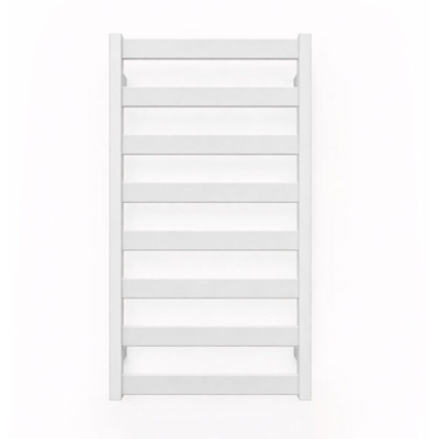 K. Scaldasalviette elettrico di 1150mm di altezza e di 500mm di larghezza.