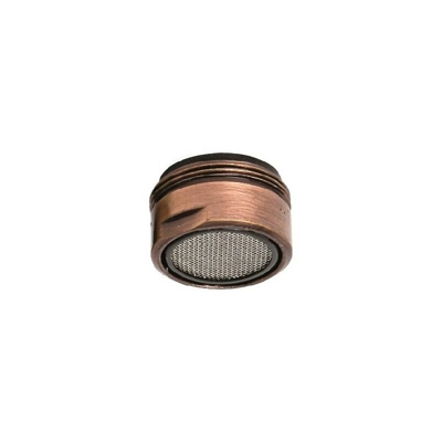 Aeratore rompigetto con filtro maschio 24 X 1 bronzato