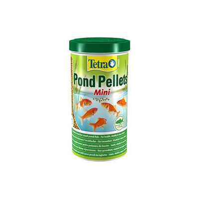 Tetra Pond Pellets Mini - Mangime completo per tutti i pesci piccoli da laghetto, 1 L