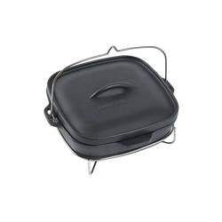 Outdoorchef System Line Pentola in Ghisa, Nero, 34 x 36 x 17 en oferta