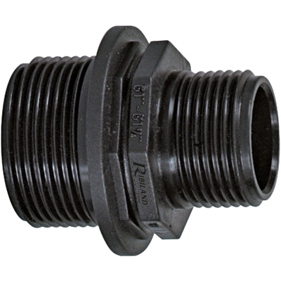 Raccordo plastica M/M 1"1/4 x 1"