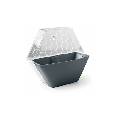 GF GARDEN Modo Vaso da Interno, Grigio Scuro, 1