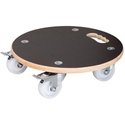 WAGNER Carrello per piante MAXIGRIP Ã 38 x 11 cm I Carrello trasportatore per interni ed esterni I Portavaso in legno certificato FSCÂ® I 2 ruote con precio