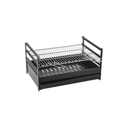 Sauvic 02728-Cassetto Barbecue, con griglia Inox 60 x 40 cm. características